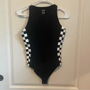 Vans Checker Black Bodysuit